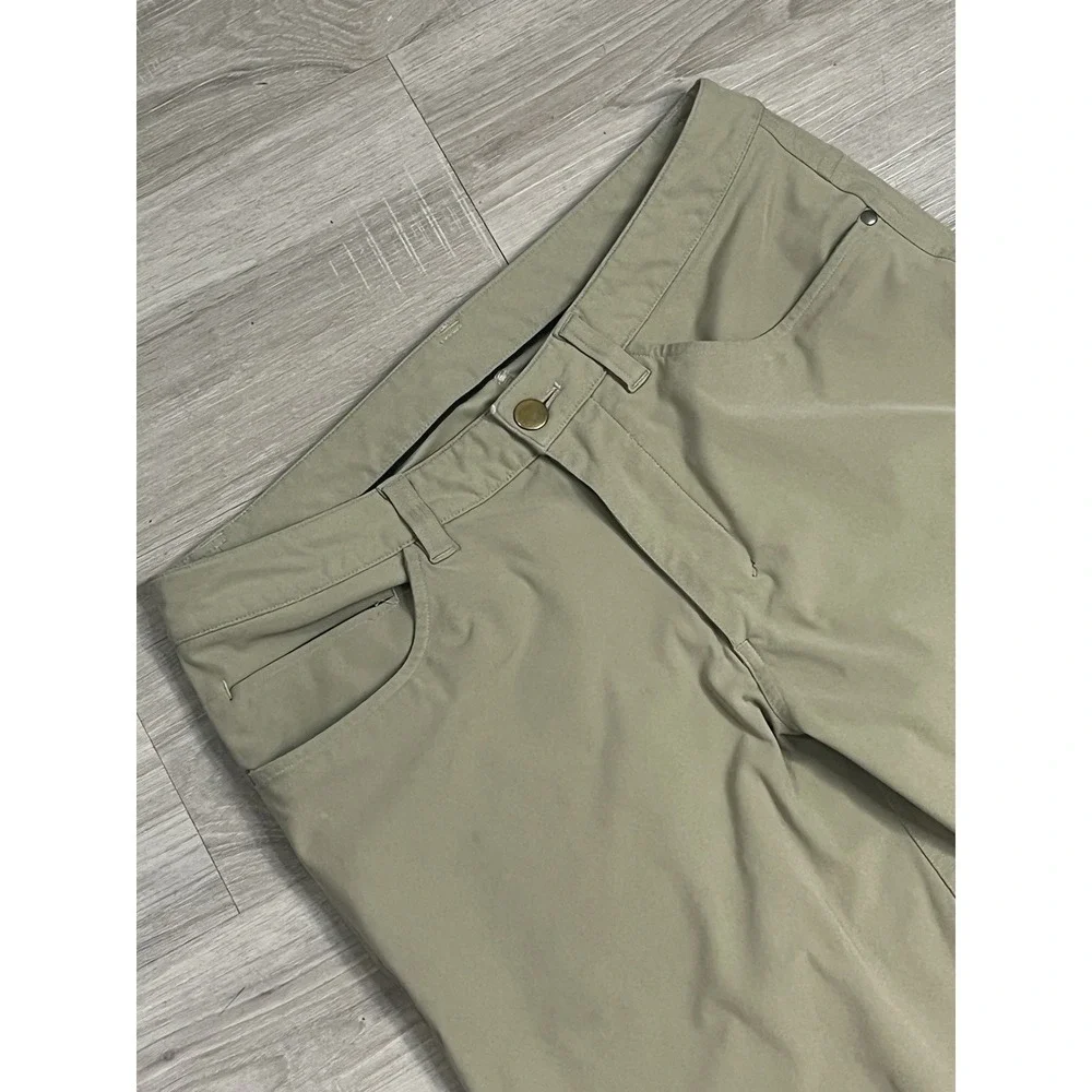 Lululemon Pants Mens 30x30 Tan Commission Zip Pocket Trouser Ventilated